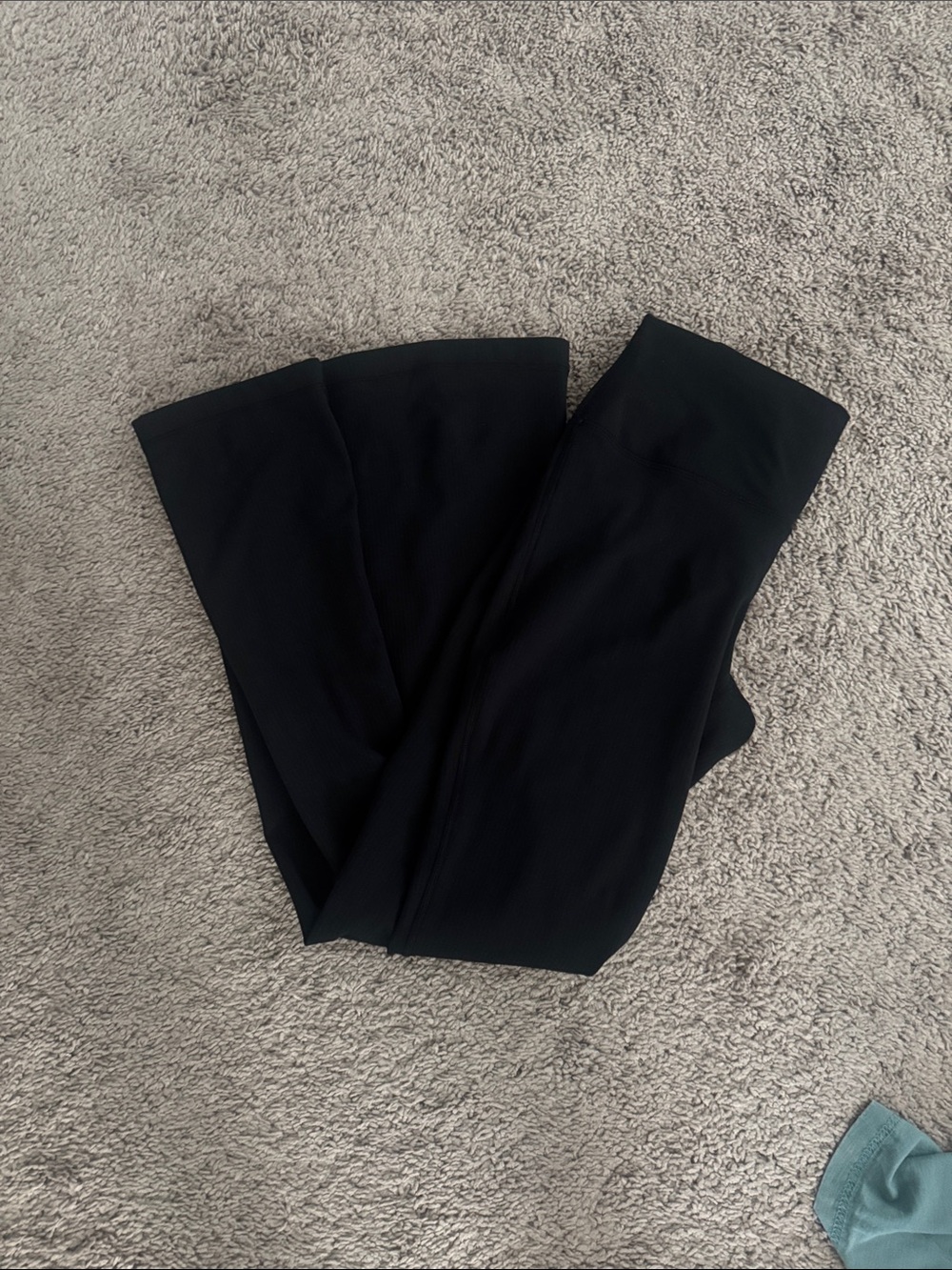 90 Degree By Reflex Black Active Micro Flare Leggings